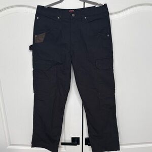 Wrangler Black Cargo Utility Pants